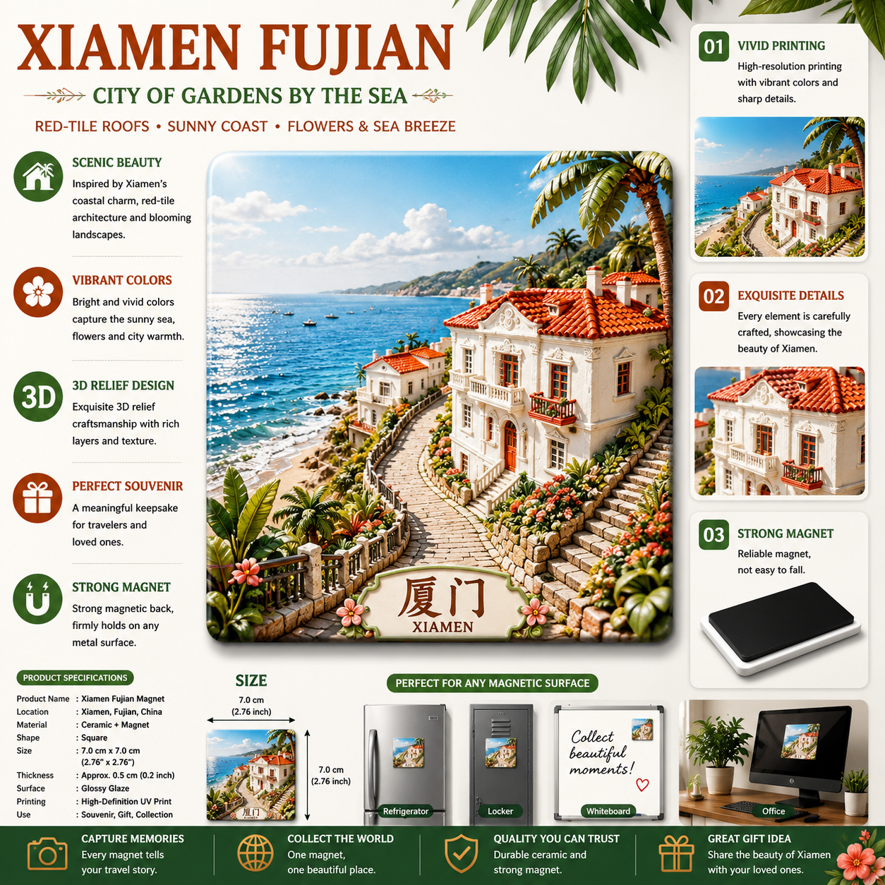 Xiamen Coastal Serenity Magnet