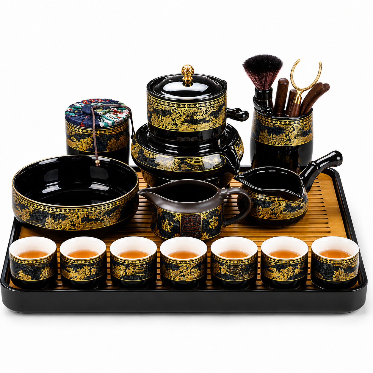 Imperial Black Gold Automatic Gongfu Tea Ceremony Set™