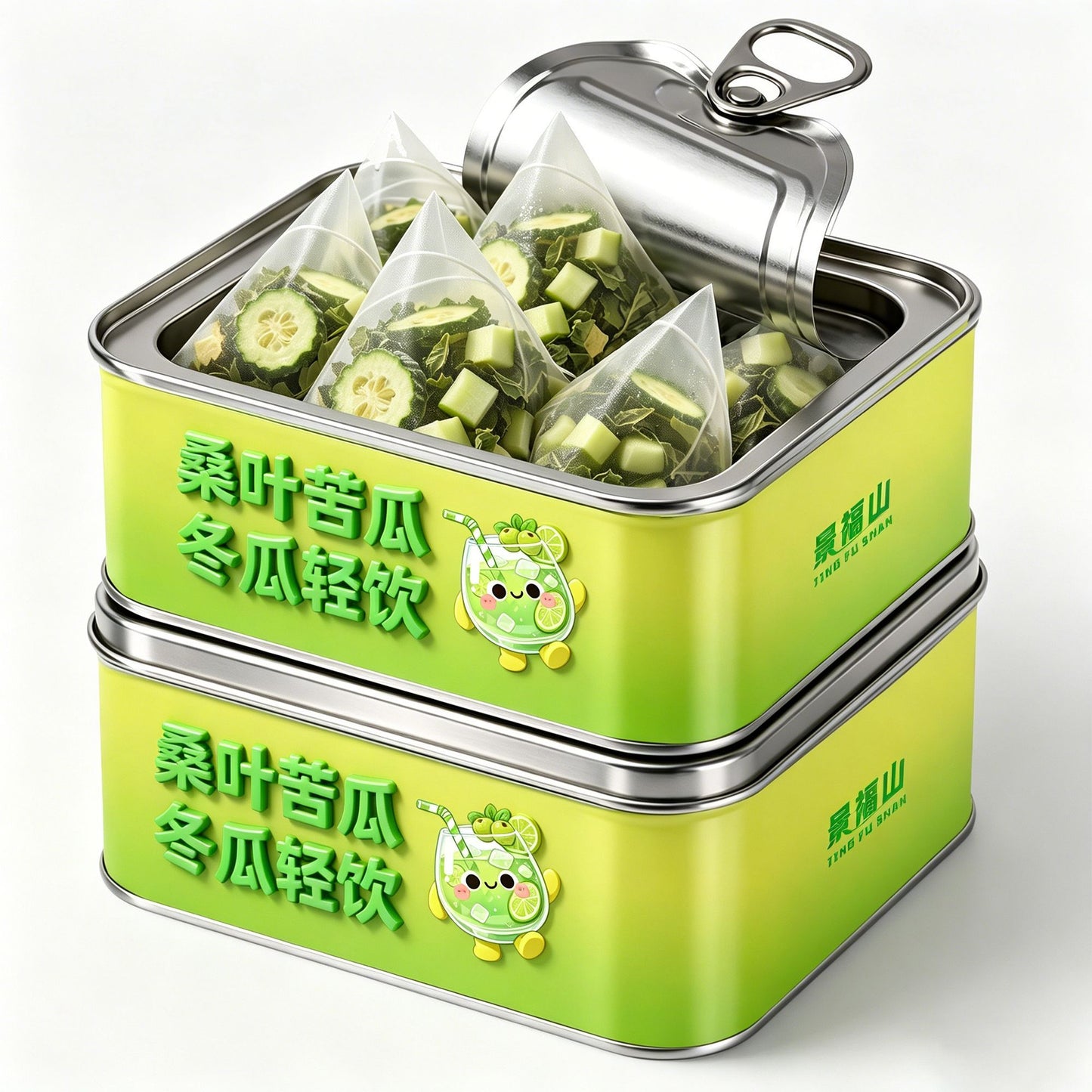 Mulberry Leaf Bitter Melon Winter Melon Tea – Herbal Detox Wellness Drink for Cold Brew Botanical Tea & Healthy Lifestyle