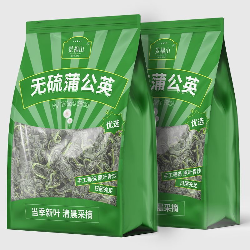Wild Dandelion Herbal Tea – Sulfur-Free Natural Dandelion Leaf Tea, Detox Wellness Botanical Tea for Daily Clean Living