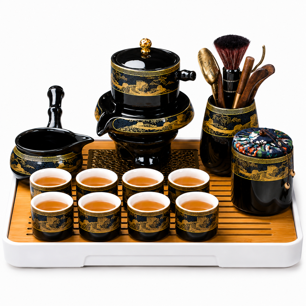 Imperial Black Gold Automatic Gongfu Tea Ceremony Set™