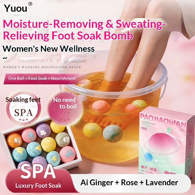 Panda Floral Wellness Foot Spa Balls™ A Luxurious Home Spa Ritual Inspired By Flowers, Wellness & Self-Care