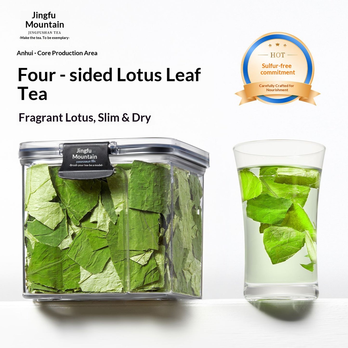 Premium Lotus Leaf Herbal Tea – Natural Chinese Wellness Tea for Refreshing Daily Balance & Light Living