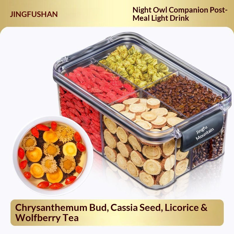 Chrysanthemum & Goji Wellness Tea – Cassia Seed, Licorice Root & Herbal Night Balance Tea Blend