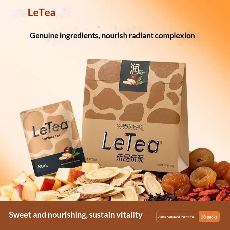 LeTea Snow Pear White Tea – Chenpi Citrus Herbal Tea for Gentle Wellness, Digestion & Cozy Winter Comfort