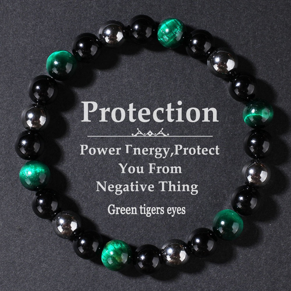 Protection Guardian Bracelet™ | Crystal Energy Bracelet for Strength & Balance