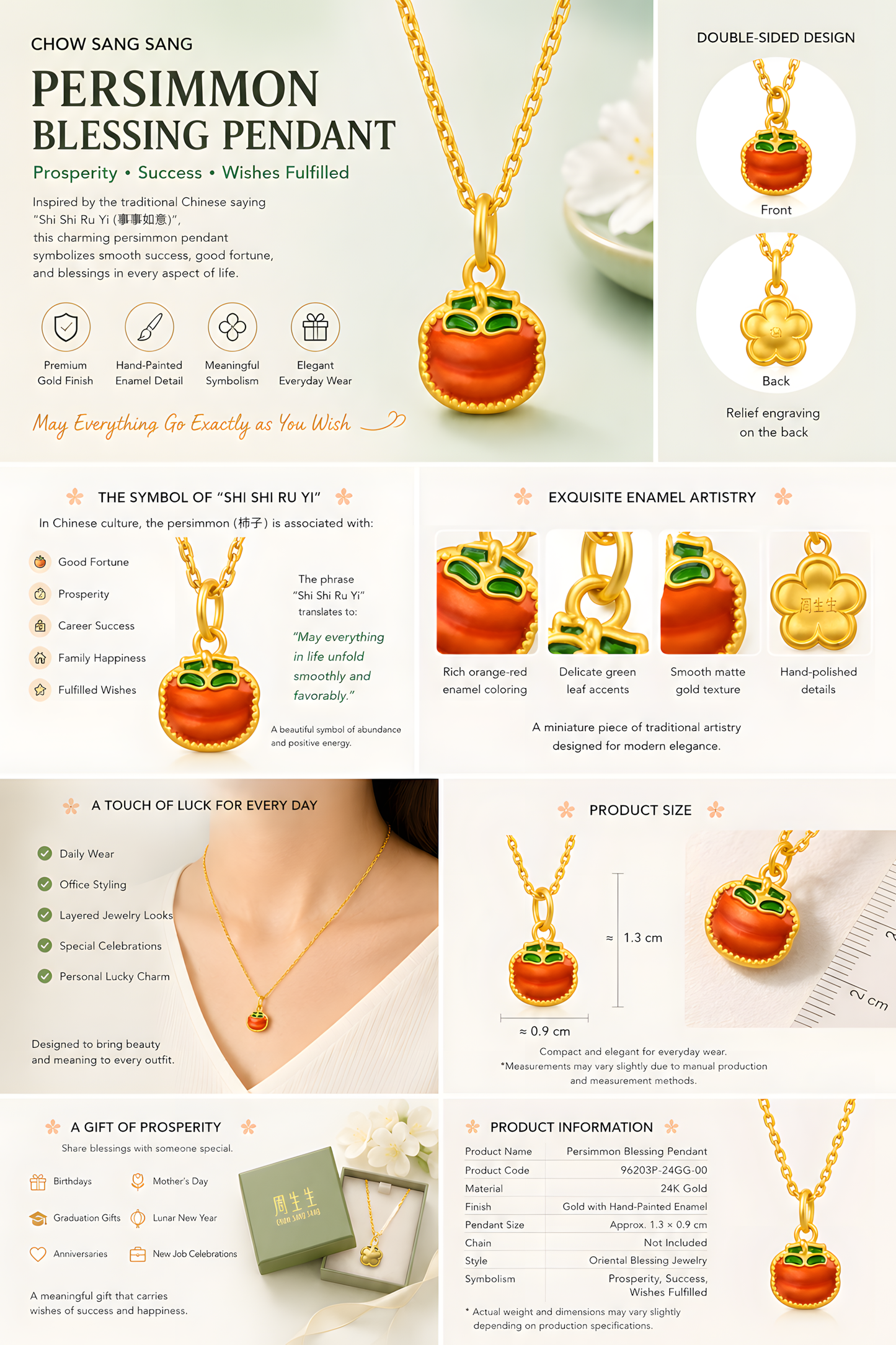 999 Pure Gold Double Blessing Gourd Charm™ | Prosperity, Protection & Good Fortune