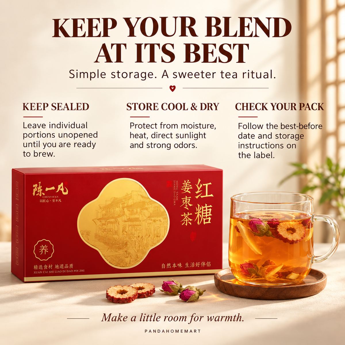 Brown Sugar, Ginger & Red Date Tea™ — 270 g