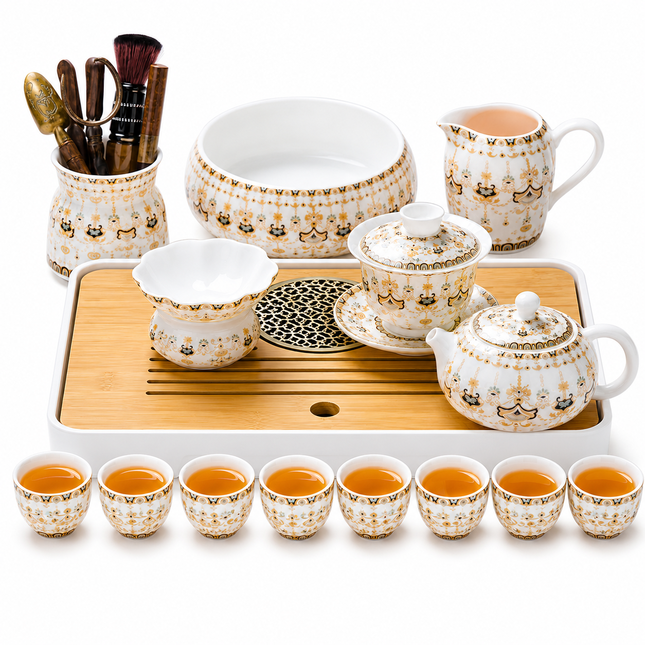 Imperial Palace Porcelain Gongfu Tea Ceremony Set™