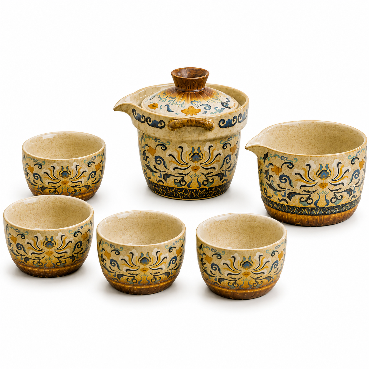 Imperial Lotus Gaiwan Tea Set™