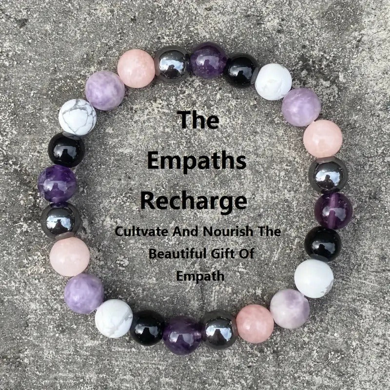 The Empath's Recharge Bracelet™ | Crystal Bracelet for Emotional Balance & Energy Protection