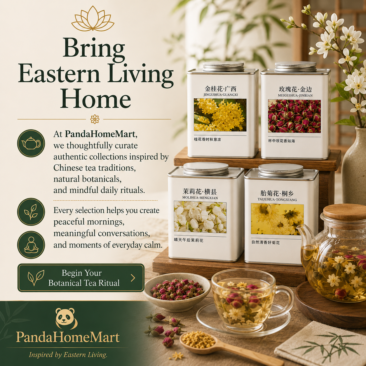 Chinese Premium Floral Tea Collection
