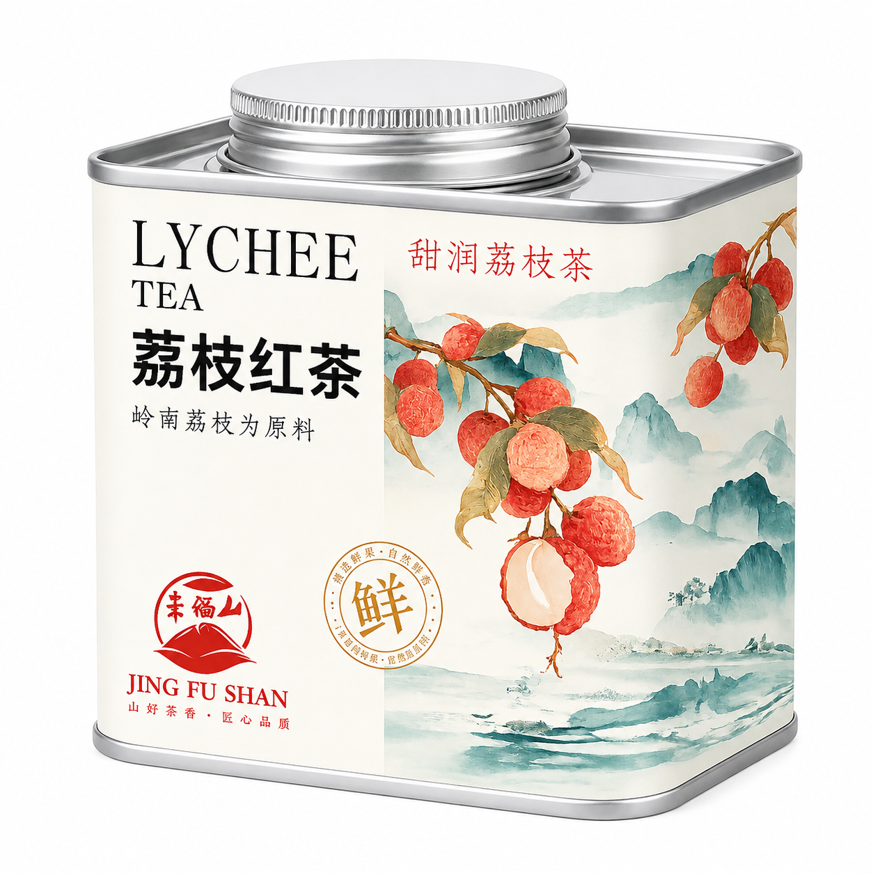 Premium Lychee Black Tea™ – 100g