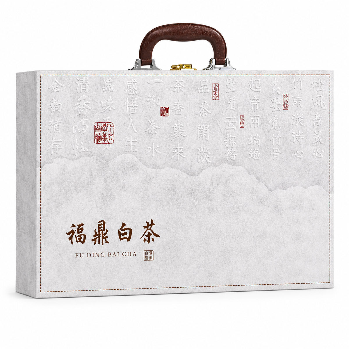 Fuding Aged Shou Mei White Tea 600 g two-cake gift set