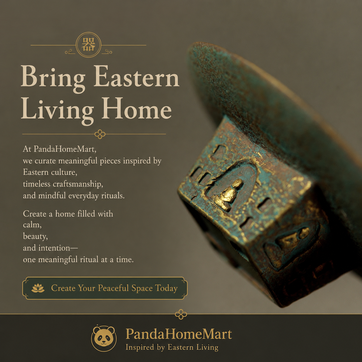 Dunhuang Earthen Zen™ Incense & Candle Holder