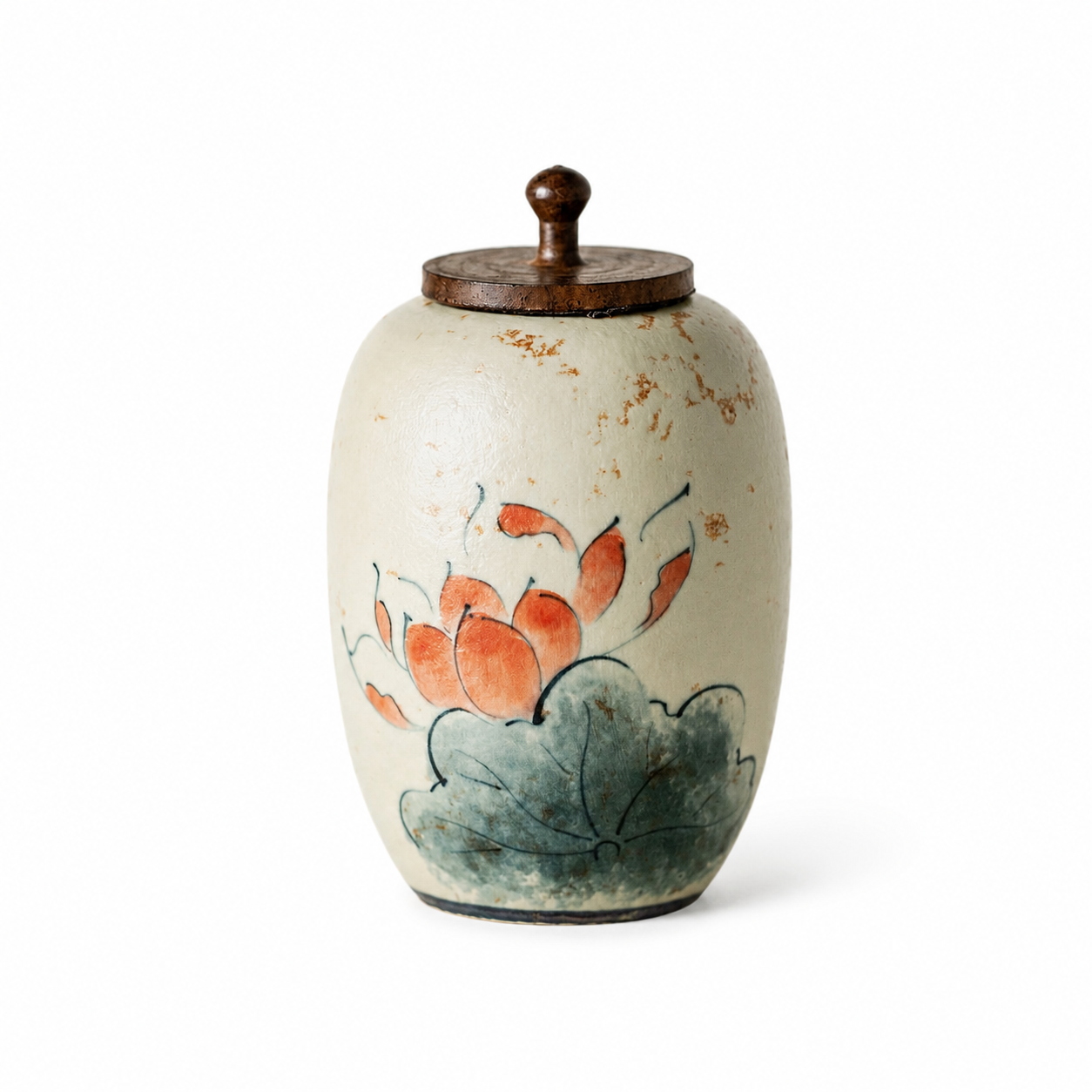 Lotus Serenity Ceramic Tea Canister 50g™