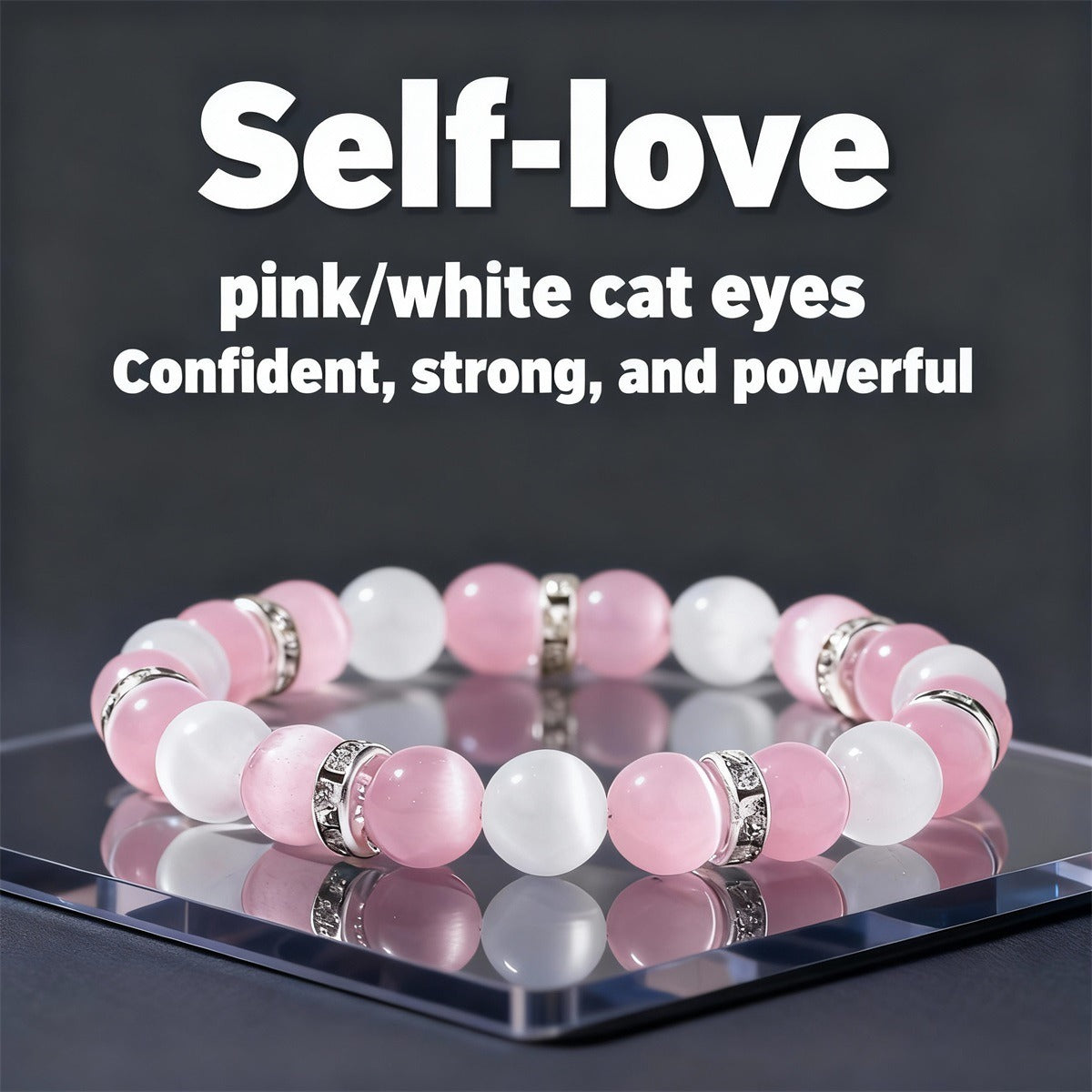 Self-Love Cat Eye Bracelet™ | Crystal Energy Bracelet for Confidence & Emotional Balance