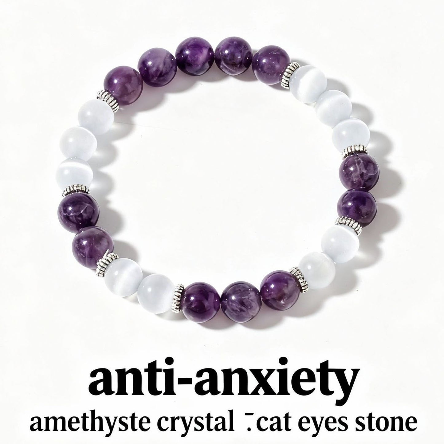 Calm Mind Amethyst Bracelet™ | Inner Peace & Emotional Balance Bracelet
