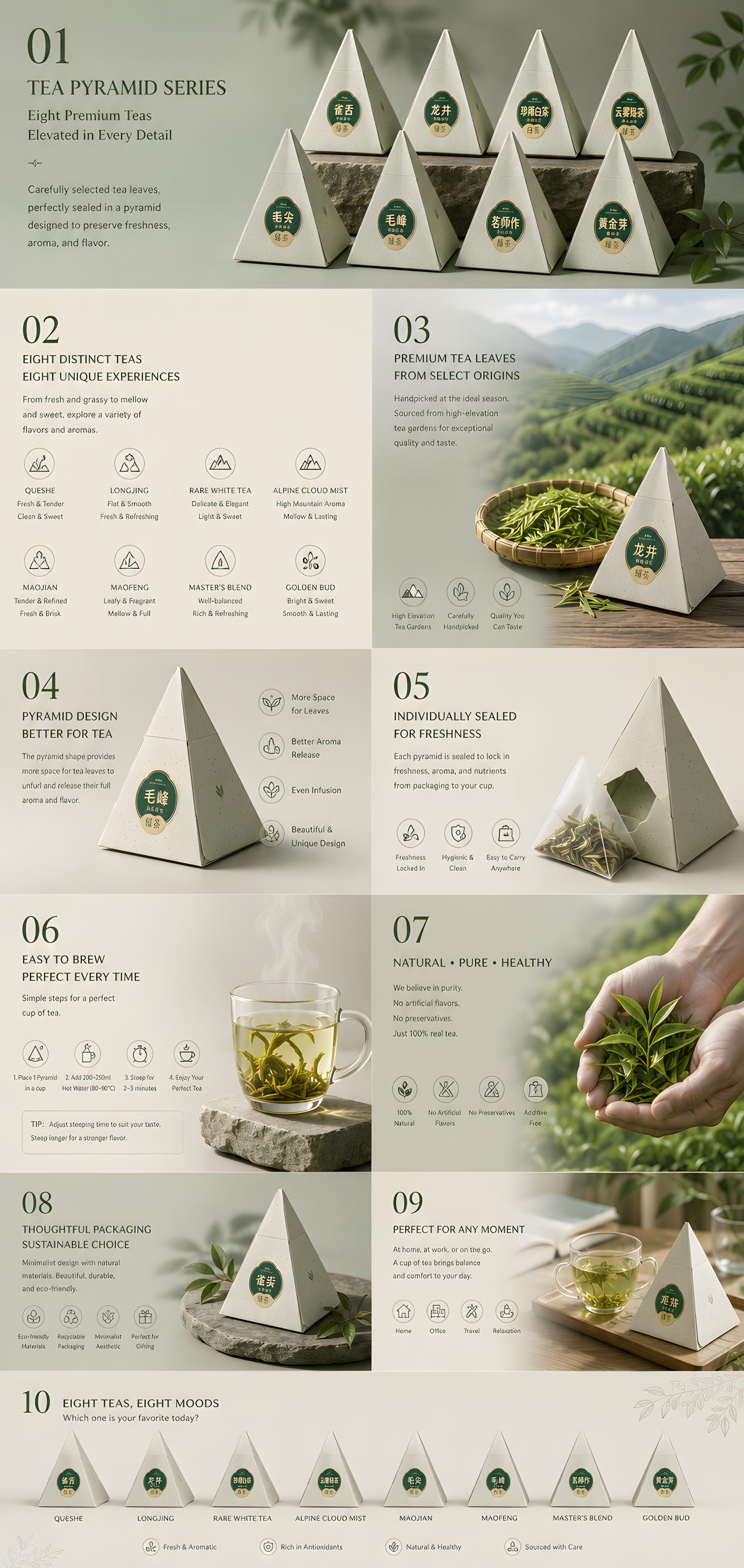 Mountain Serenity Tea Collection™ Eight Mountain Teas Inspired by the Art of Slow Living