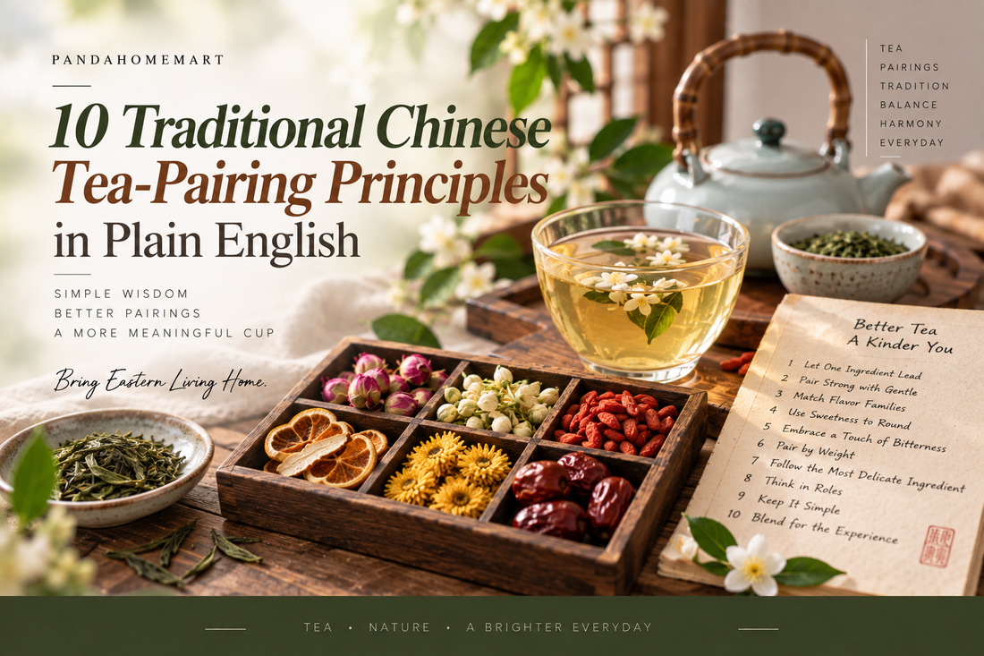 10 Traditional Chinese Tea-Pairing Principles in Plain English
