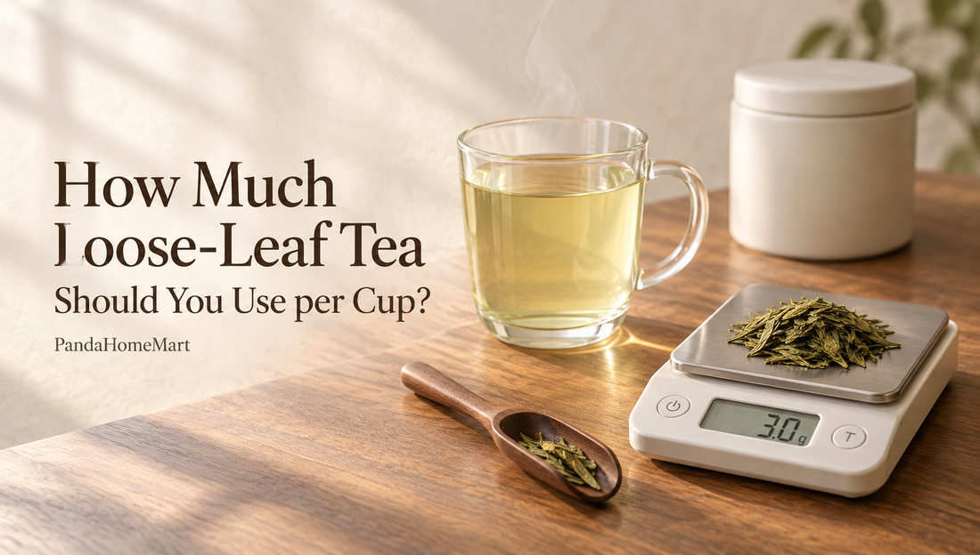 How Much Loose-Leaf Tea Should You Use per Cup?