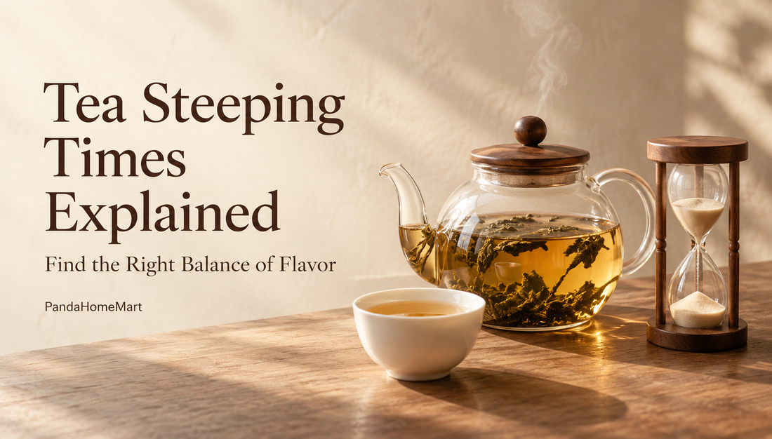Tea Steeping Times Explained: Find the Right Balance of Flavor