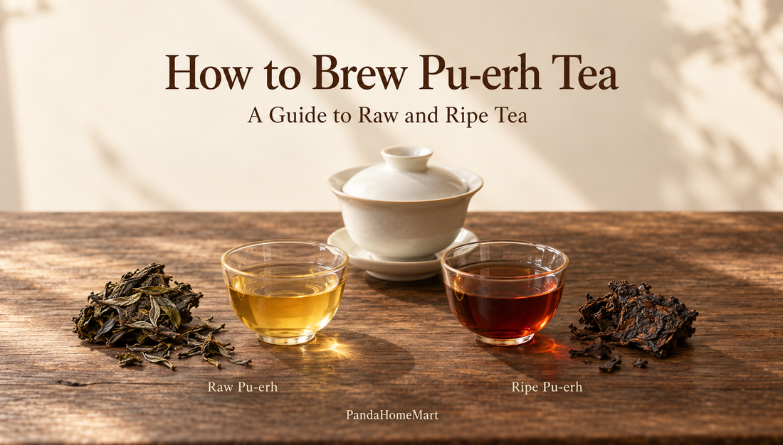 How to Brew Pu-erh Tea: A Guide to Raw and Ripe Tea