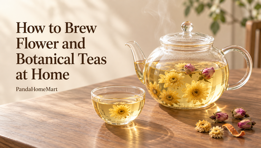 How to Brew Flower and Botanical Teas at Home