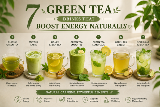 7 Green Tea Drinks That Boost Energy Naturally