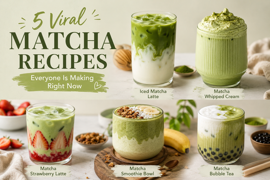 5 Viral Matcha Recipes Everyone Is Making Right Now