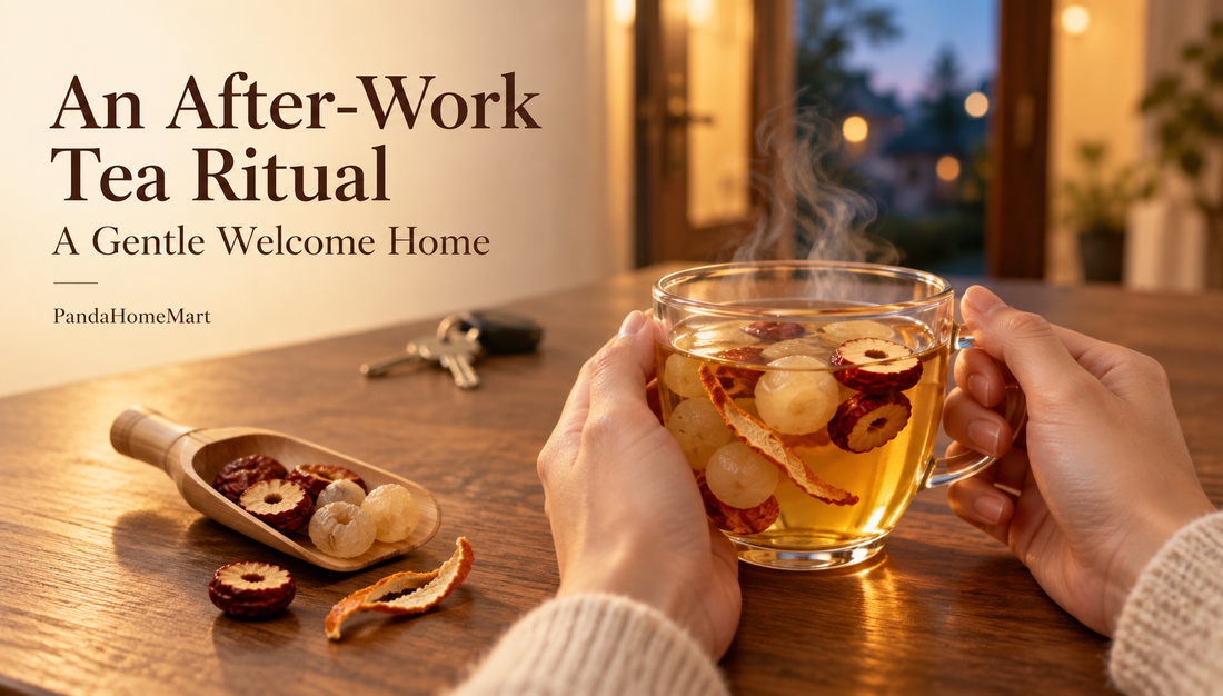 An After-Work Tea Ritual: A Gentle Welcome Home