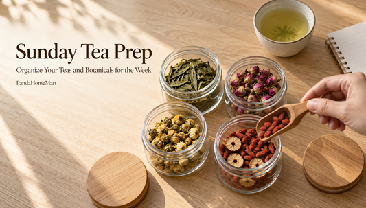 Sunday Tea Prep: Organize Your Teas and Botanicals for the Week
