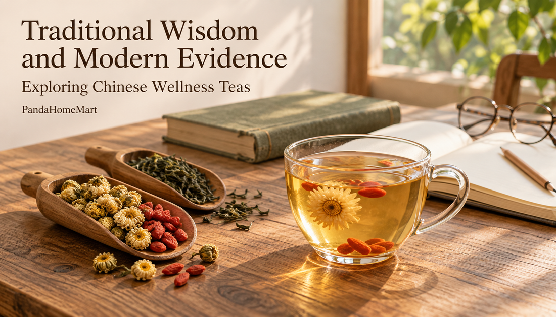 Traditional Wisdom and Modern Evidence: Exploring Chinese Wellness Teas