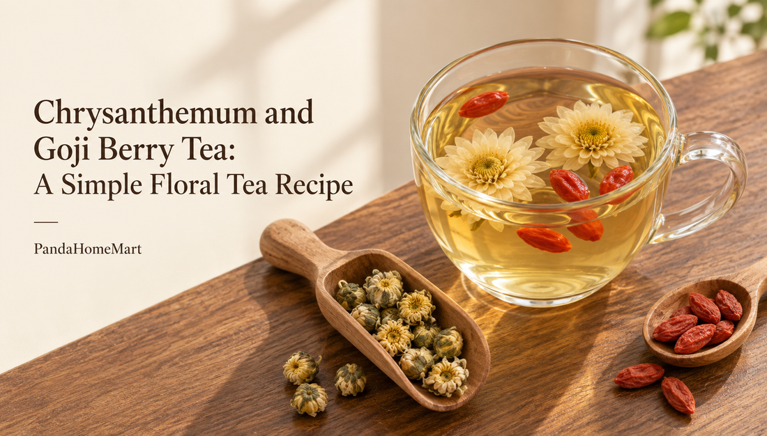 Chrysanthemum and Goji Berry Tea: A Simple Floral Tea Recipe