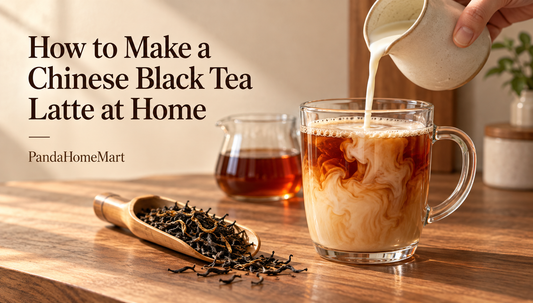 How to Make a Chinese Black Tea Latte at Home