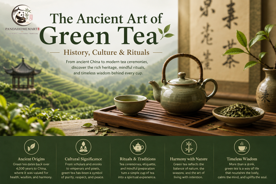 The Ancient Art of Green Tea: History, Culture & Rituals