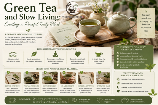 Green Tea and Slow Living: Creating a Peaceful Daily Ritual