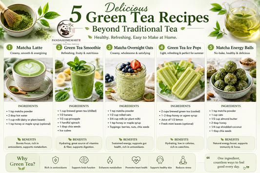 5 Delicious Green Tea Recipes Beyond Traditional Tea