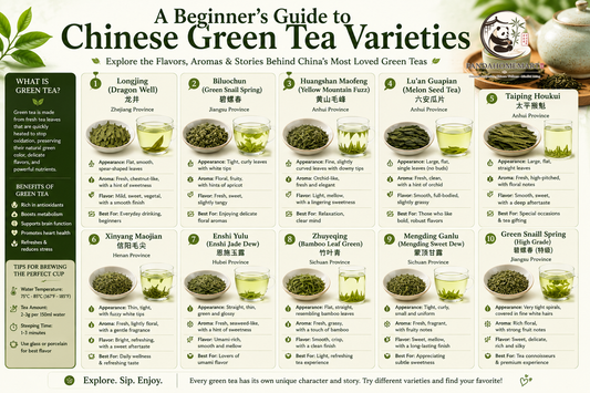 A Beginner’s Guide to Chinese Green Tea Varieties