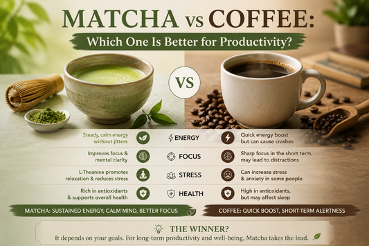 Matcha vs Coffee: Which One Is Better for Productivity?