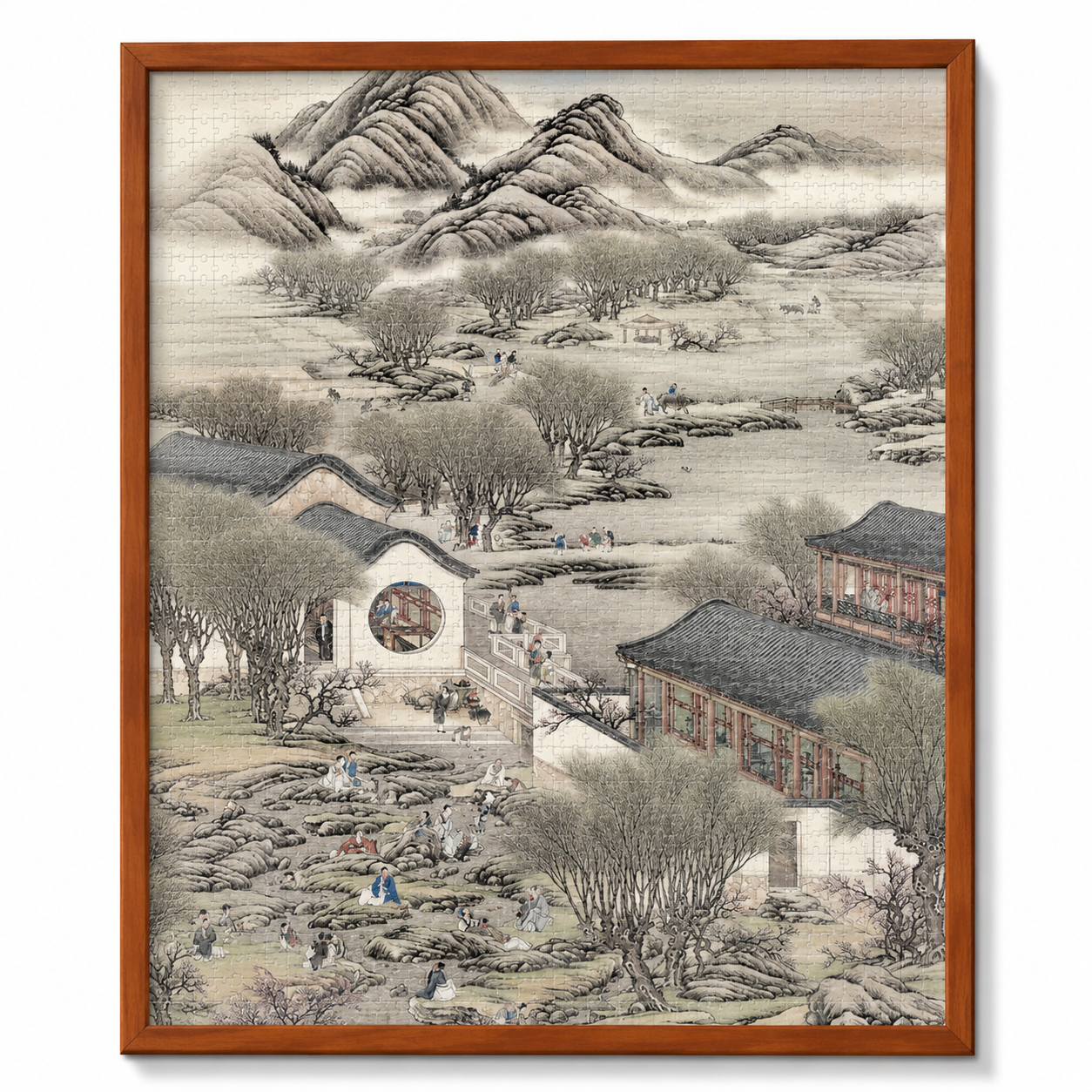 Song Dynasty Gardens™ Collection Classical Chinese Garden Art Puzzle Collection