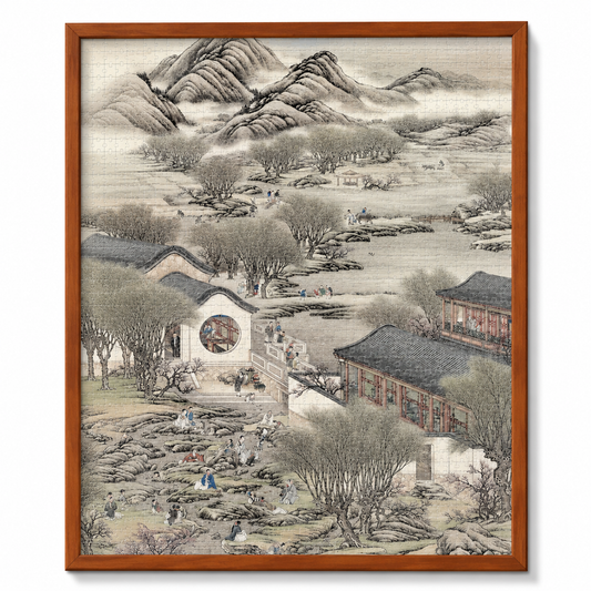 Song Dynasty Gardens™ Collection Classical Chinese Garden Art Puzzle Collection