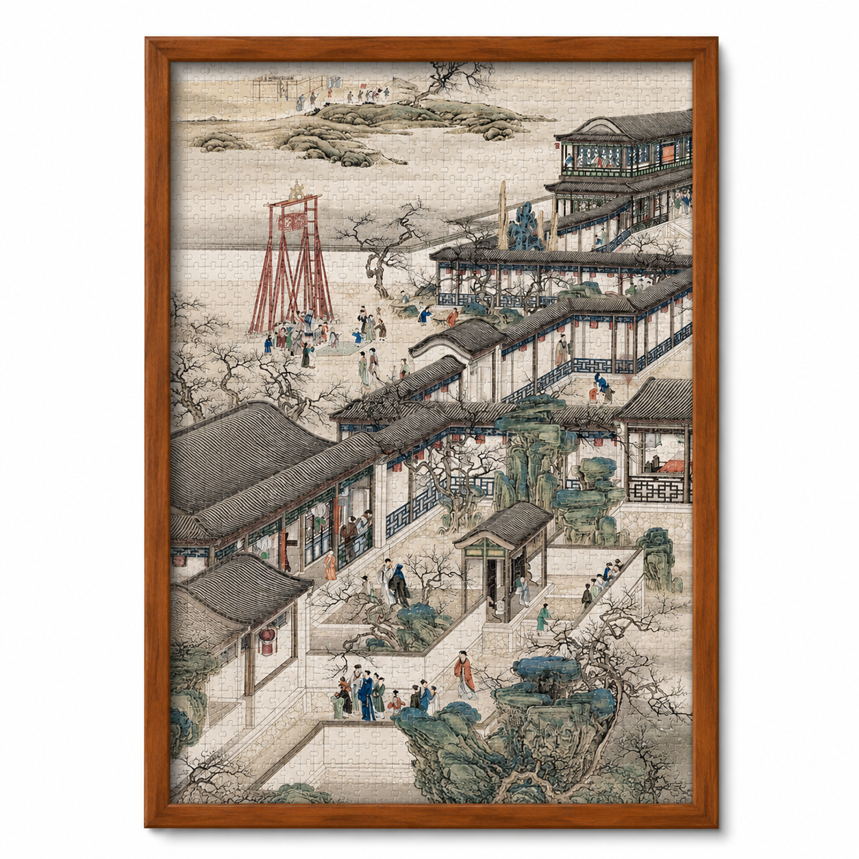 Song Dynasty Gardens™ Collection Classical Chinese Garden Art Puzzle Collection