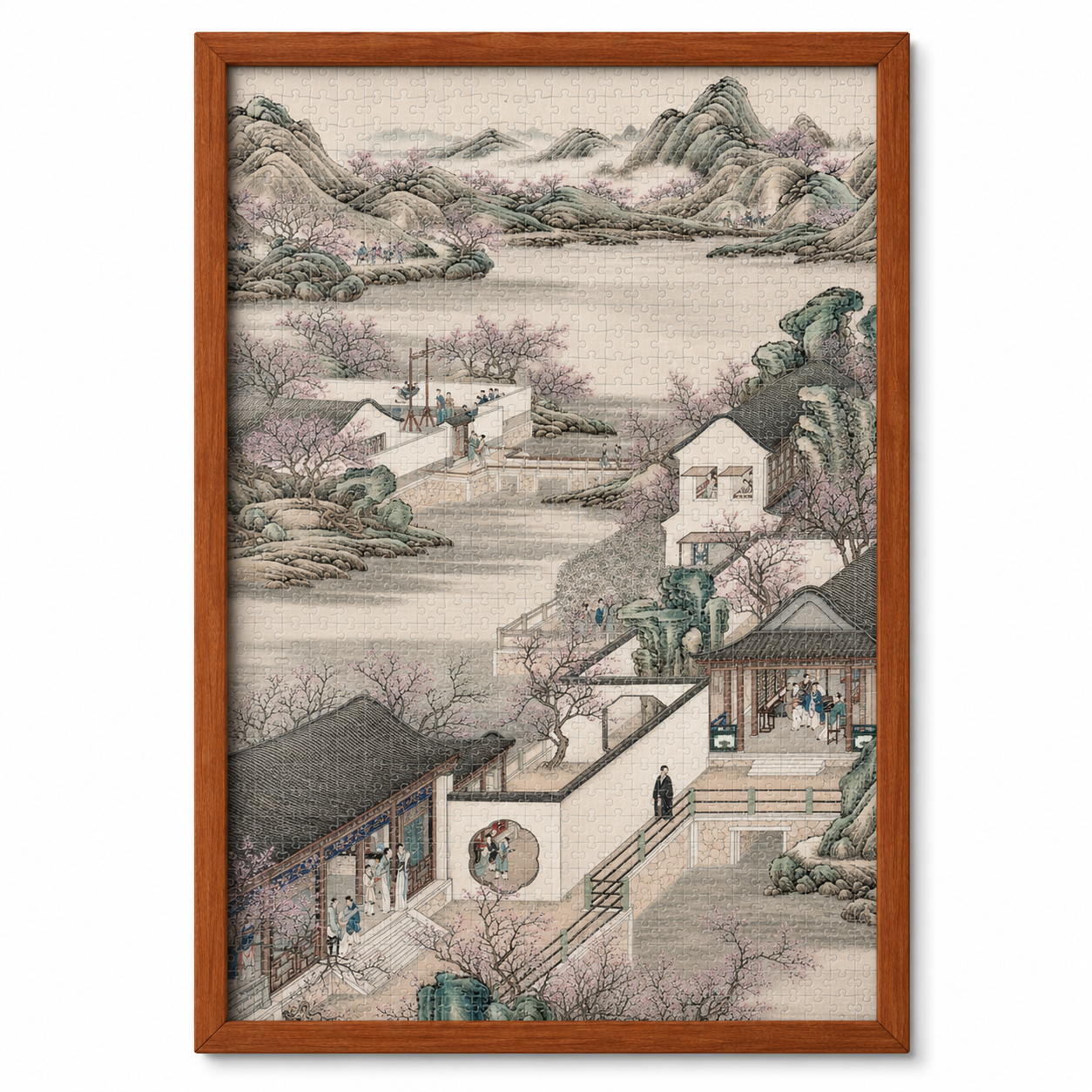 Song Dynasty Gardens™ Collection Classical Chinese Garden Art Puzzle Collection