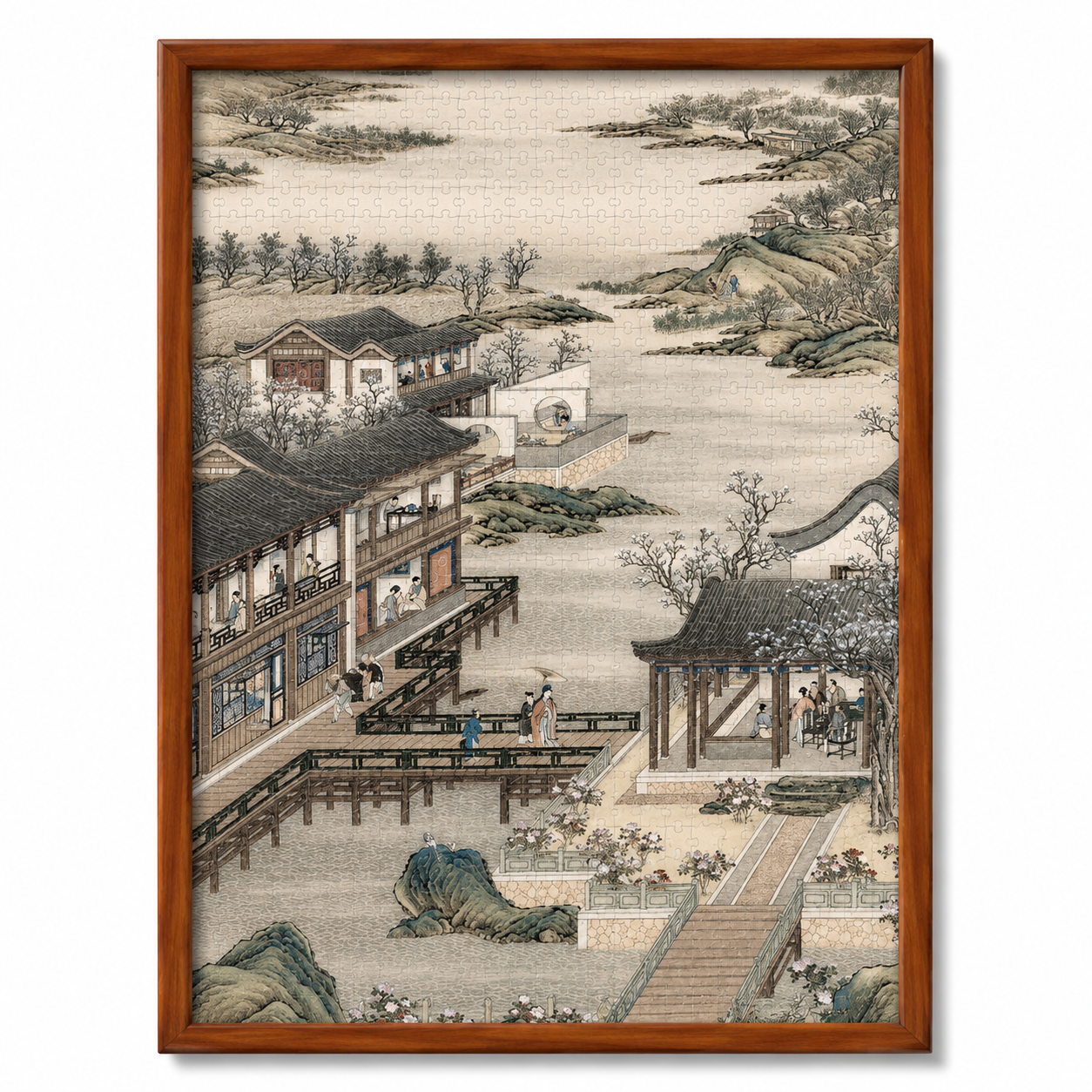 Song Dynasty Gardens™ Collection Classical Chinese Garden Art Puzzle Collection
