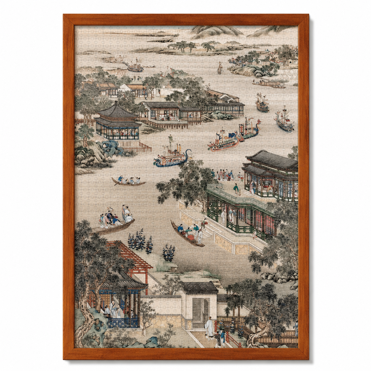 Song Dynasty Gardens™ Collection Classical Chinese Garden Art Puzzle Collection