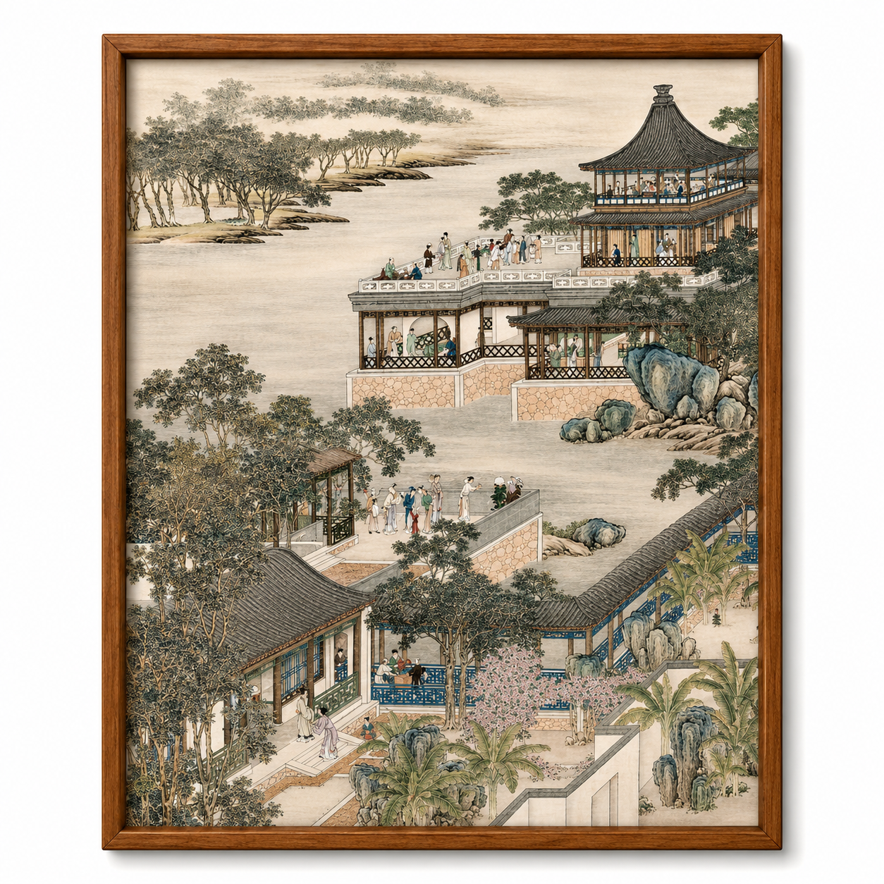 Song Dynasty Gardens™ Collection Classical Chinese Garden Art Puzzle Collection