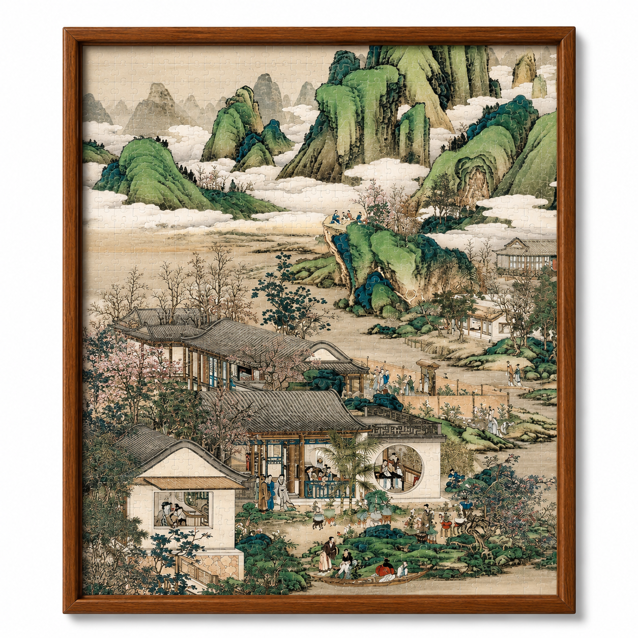 Song Dynasty Gardens™ Collection Classical Chinese Garden Art Puzzle Collection