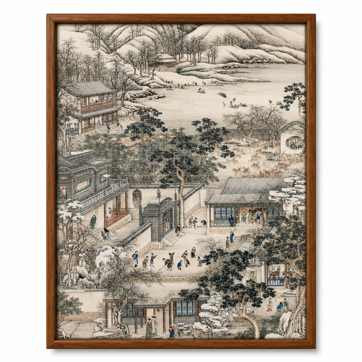 Song Dynasty Gardens™ Collection Classical Chinese Garden Art Puzzle Collection