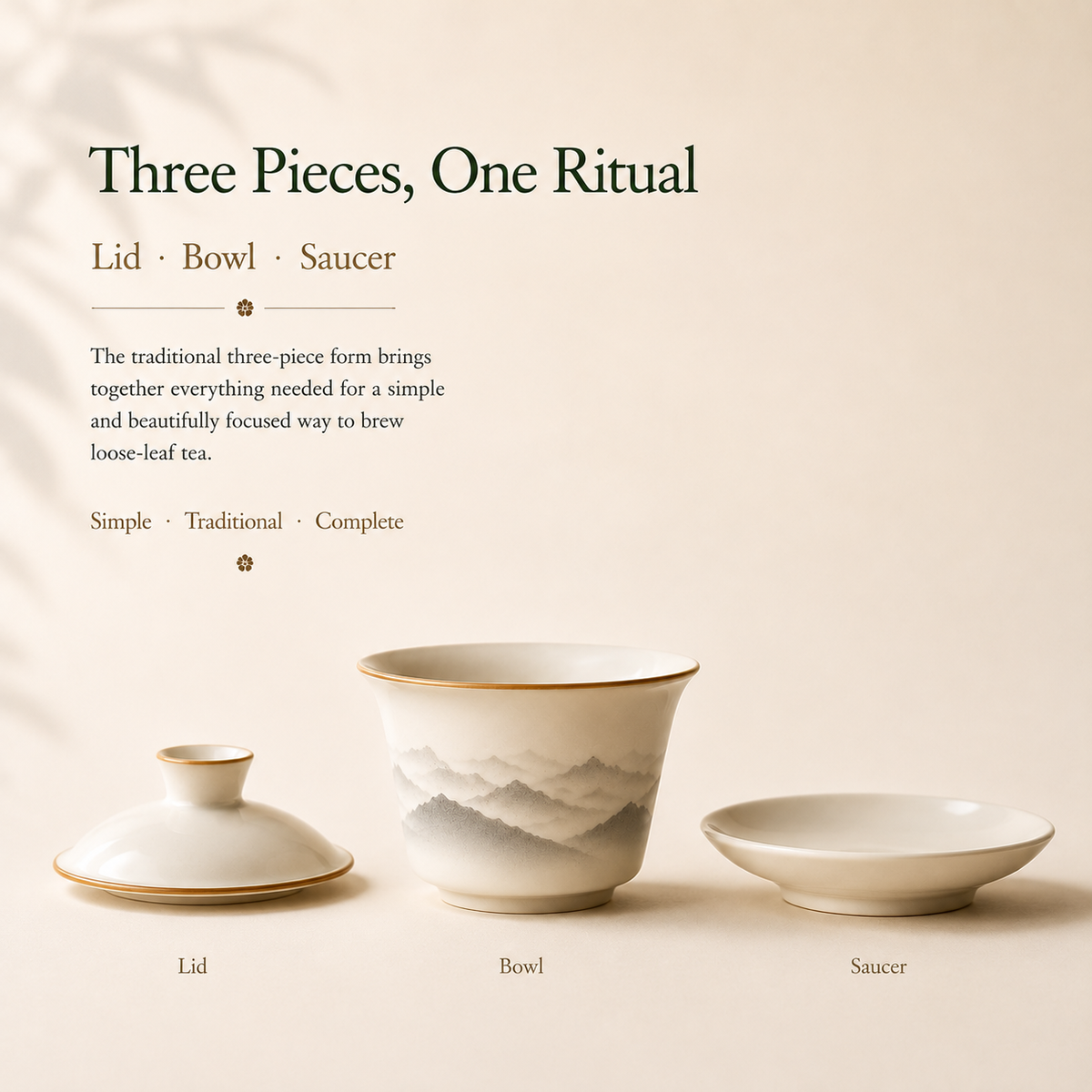 Misty Mountain Ru Ware Gaiwan – 160 mL